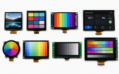 Amplia gama de TFT-LCD color displays: soluciones estándar y customizadas